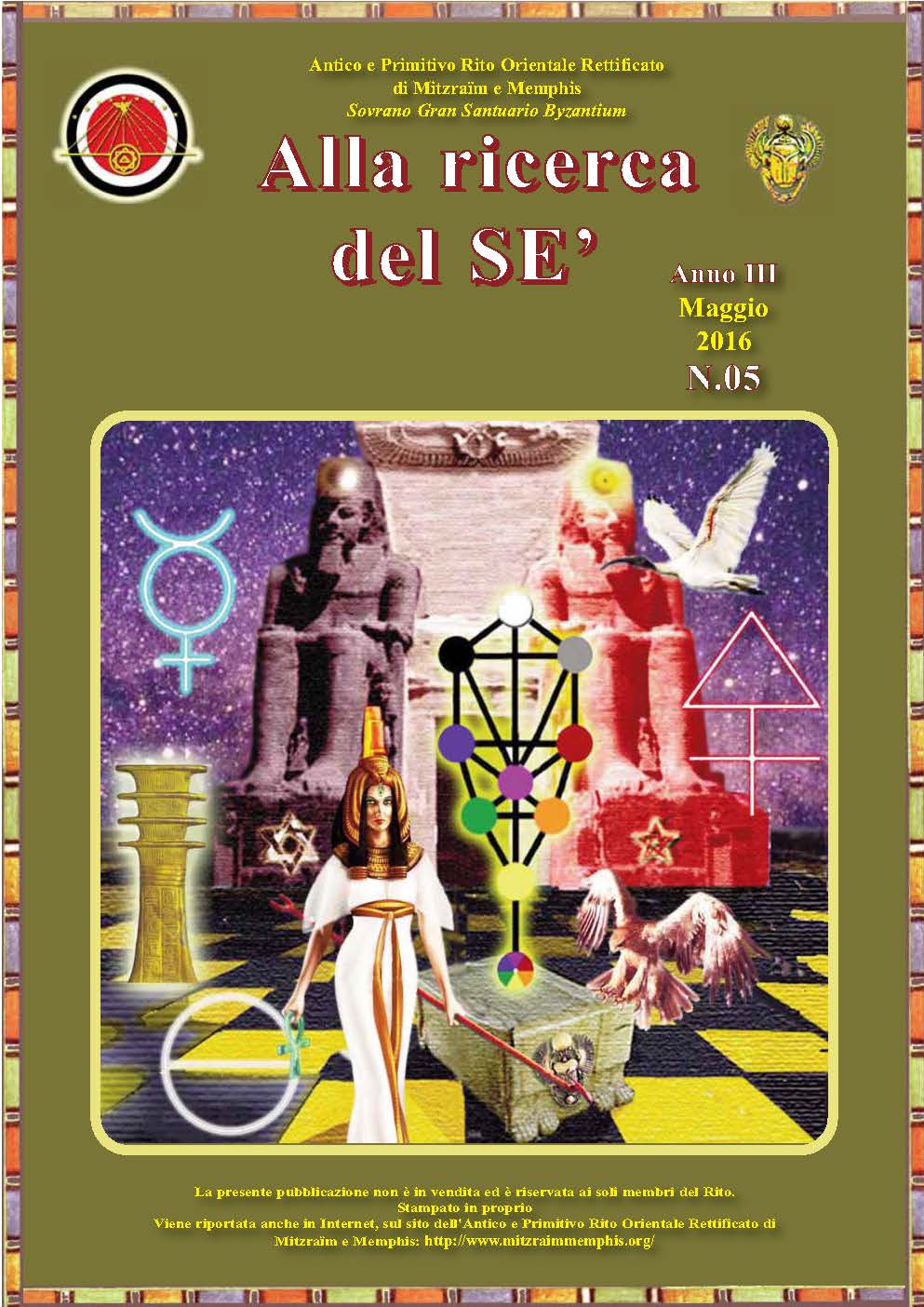 Copertina Maggio 2016