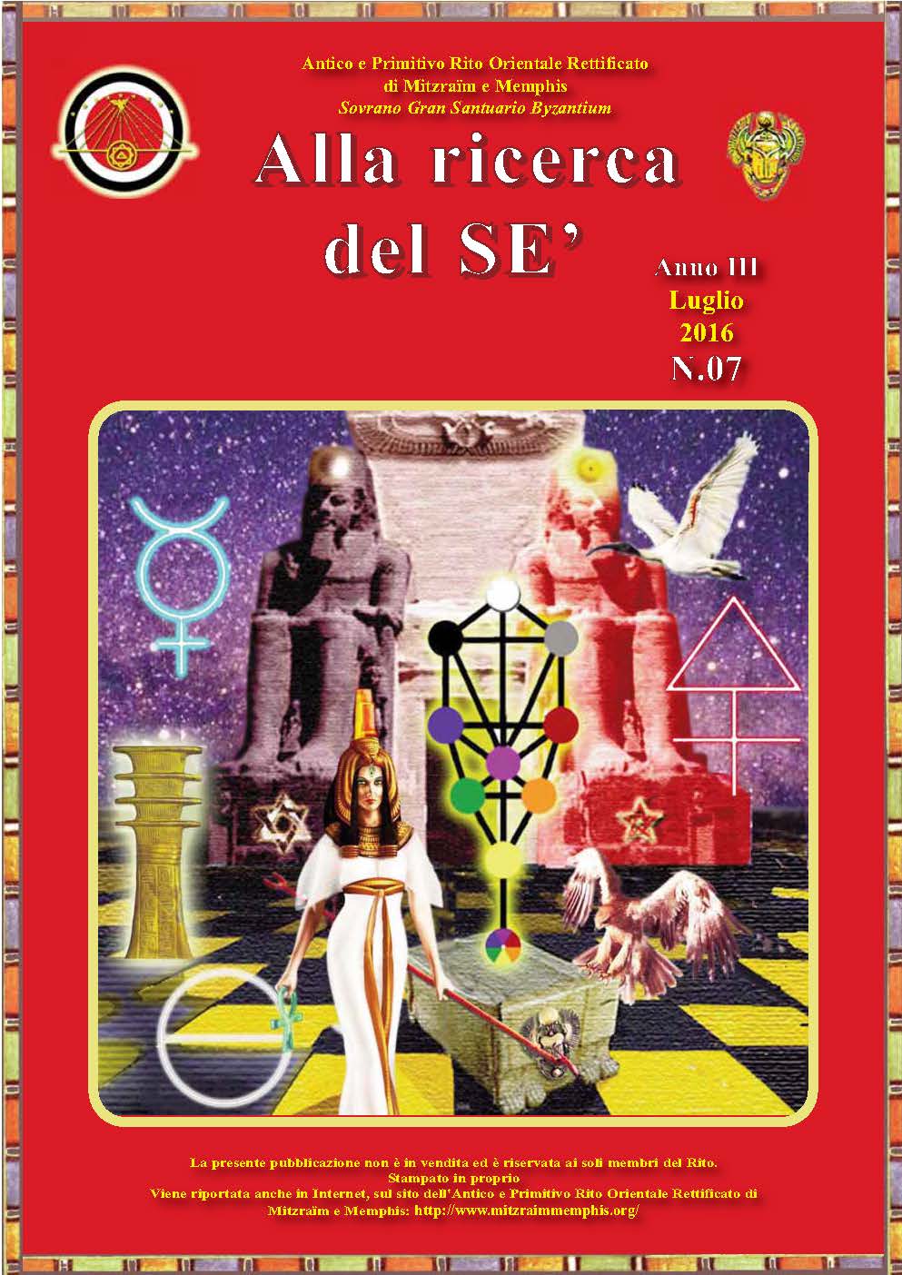 Copertina Luglio 2016