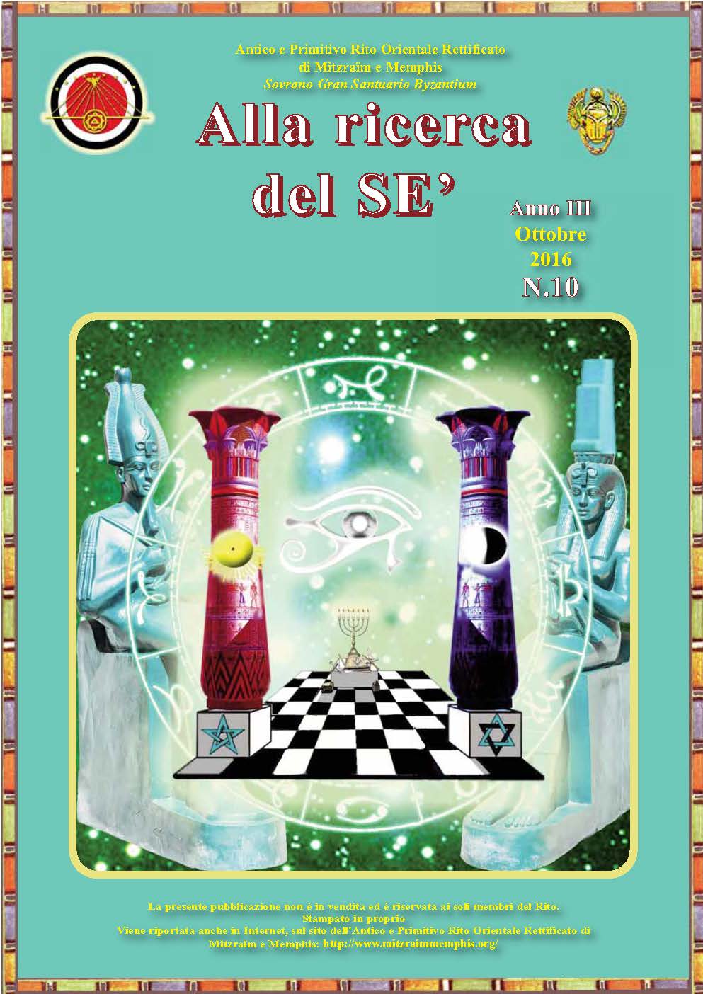 Copertina Ottobre 2016