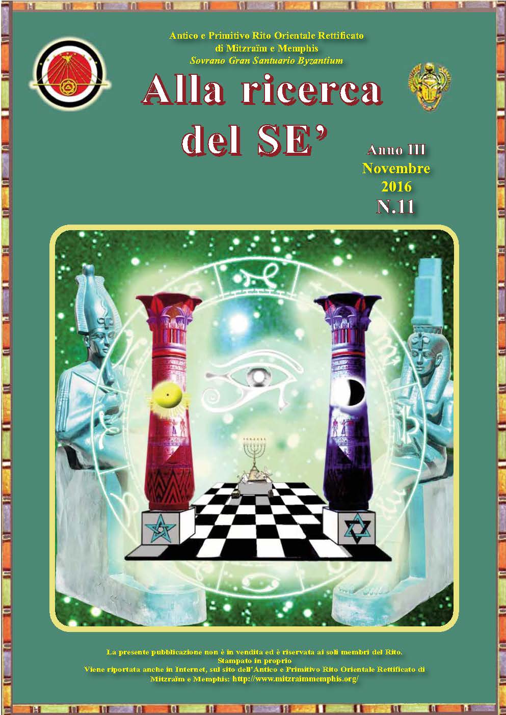 Copertina Novembre 2016
